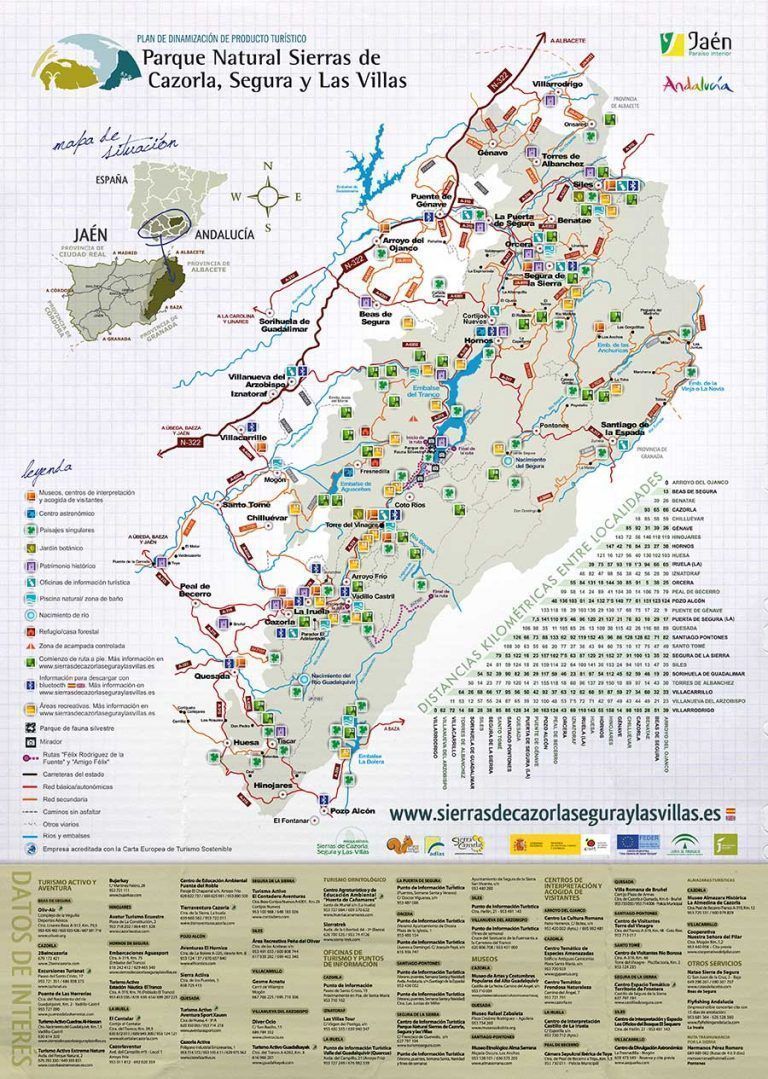 Planos y Mapas Sierra de Cazorla