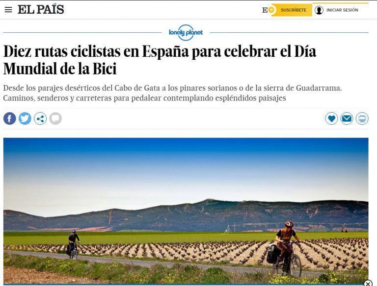 Cazorla entre las 10 rutas ciclistas recomendadas el País