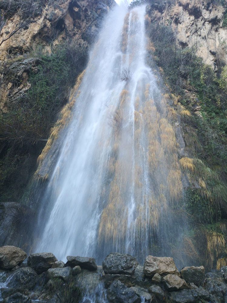 Sendero hacia Cascada de la Malena