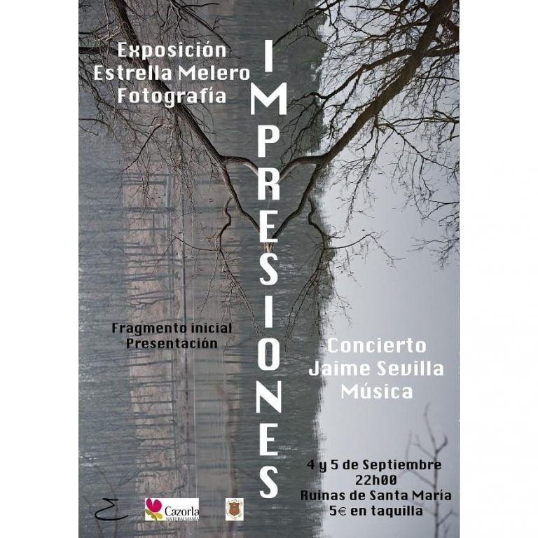Exposición Estrella Melero Fotografía, Cazorla 4, 5 septiembre