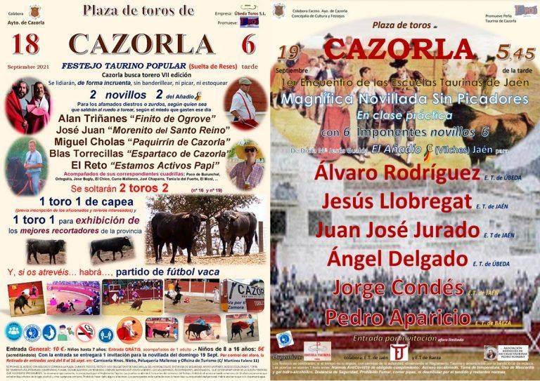 toros feria Cazorla