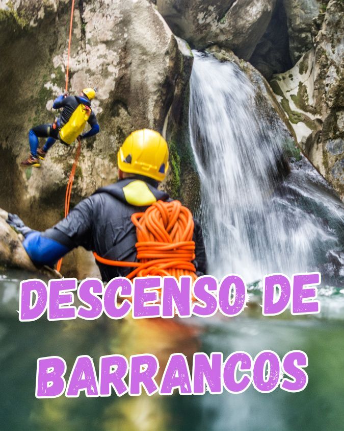 Descenso de barrancos en Cazorla