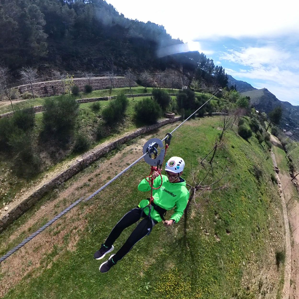 Escalada y tiro con arco en Cazorla